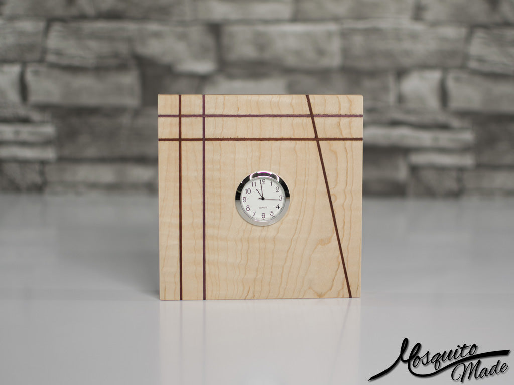 1.5" String Inlay Clock 03