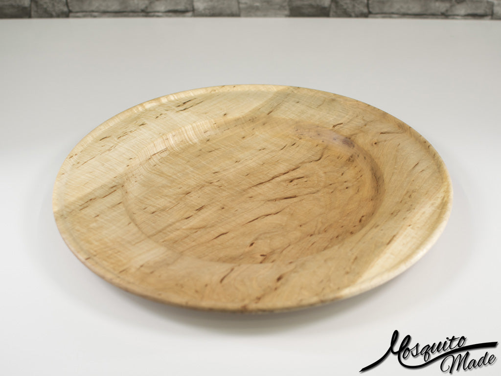 Curly Maple Platter 1 - 16.5"