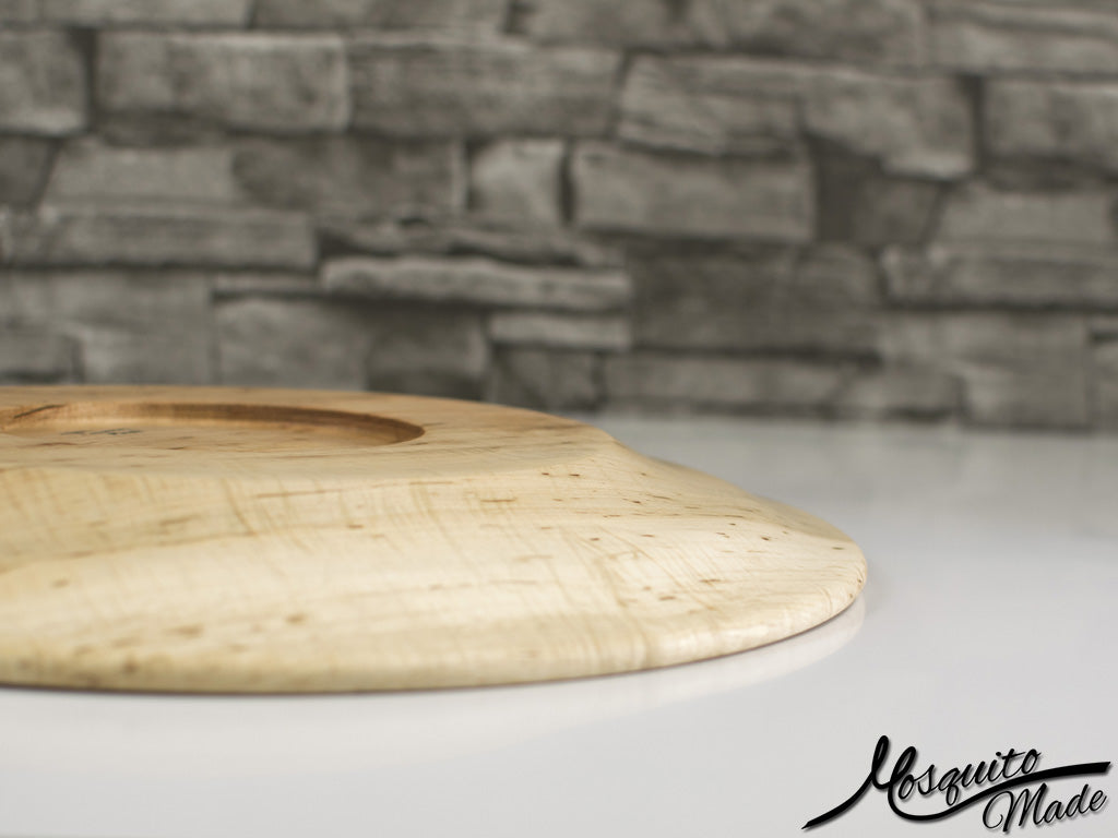 Curly Maple Platter 1 - 16.5"