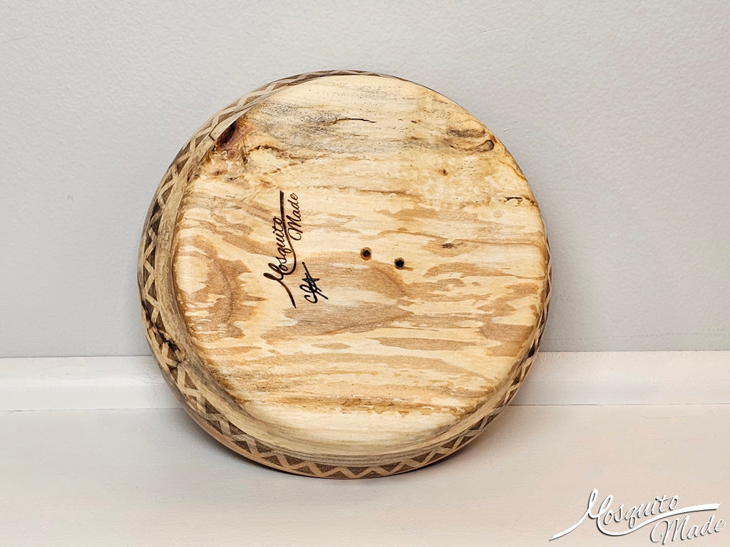 Spalted Maple Natural Edge Bowl