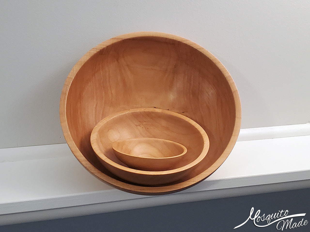 Norway Maple Nested Bowl Set
