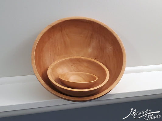 Norway Maple Nested Bowl Set