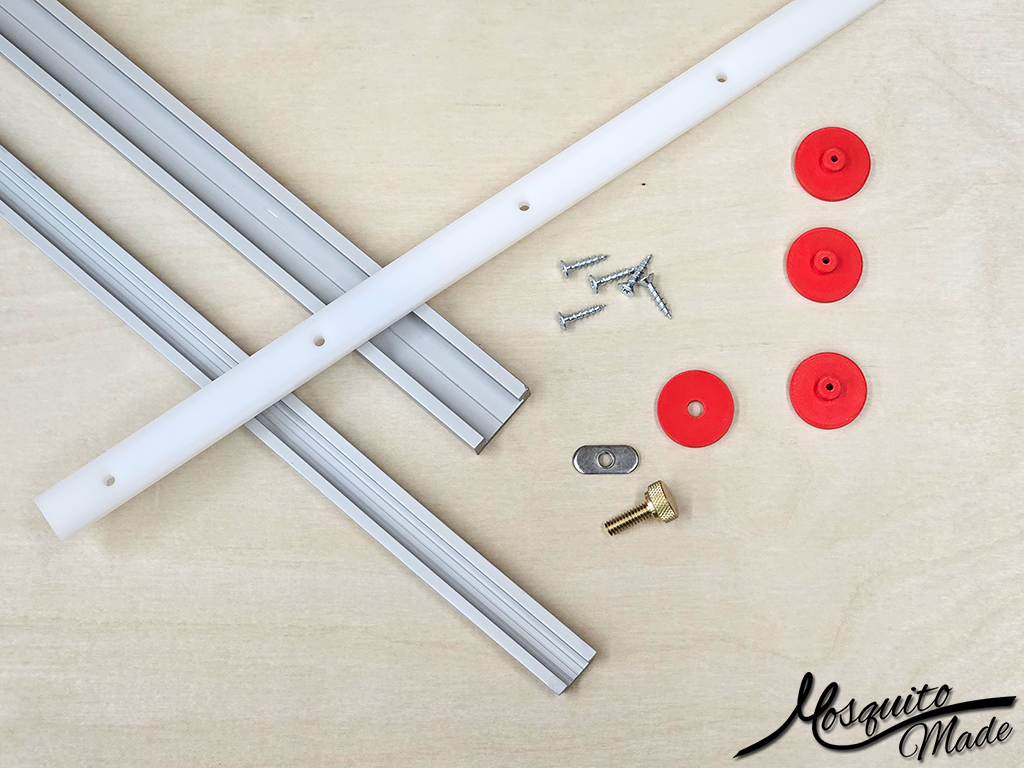 Bandsaw Circle Cutting Sled Hardware Kit - Notify