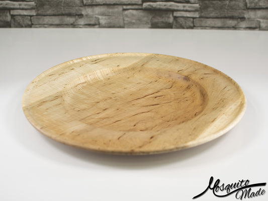 Curly Maple Platter 1 - 16.5"