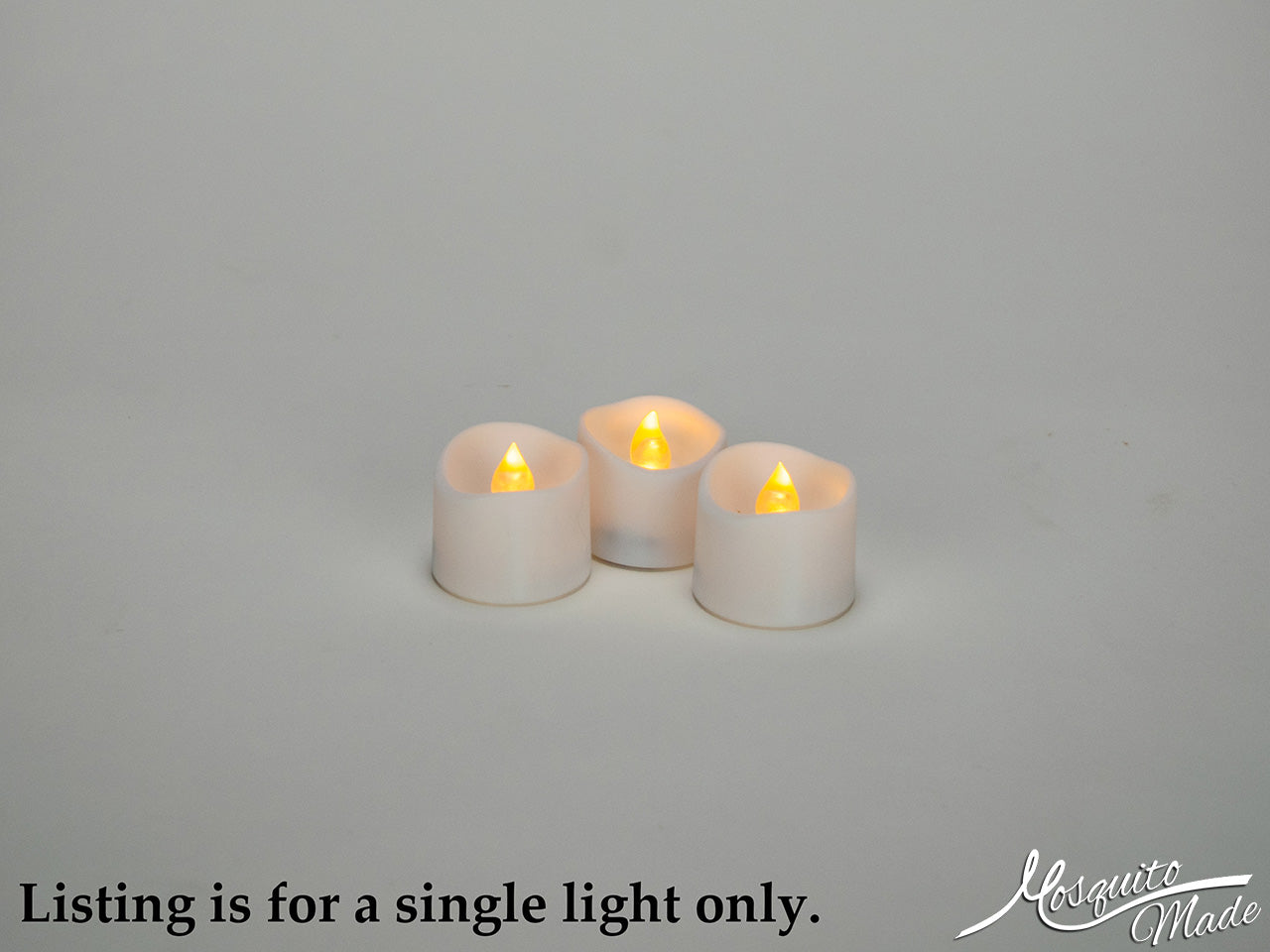 LED Tea Light Candle, Flameless Battery Operated