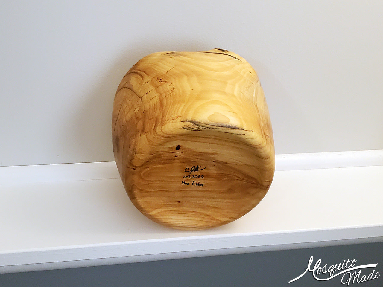 Boxelder Natural Edge Log Bowl